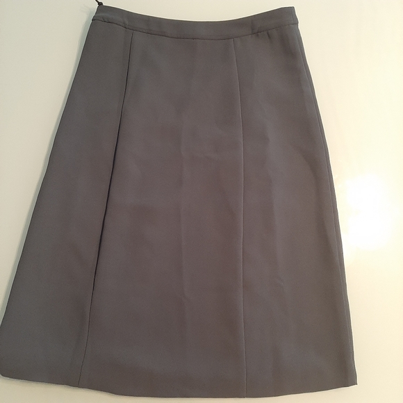 REISS Ennis Split Side skirt in Kingfisher - Picture 6 of 8